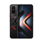 Infinix GT 30 Pro smartphone in Dark Flare showing front display and dual rear cameras