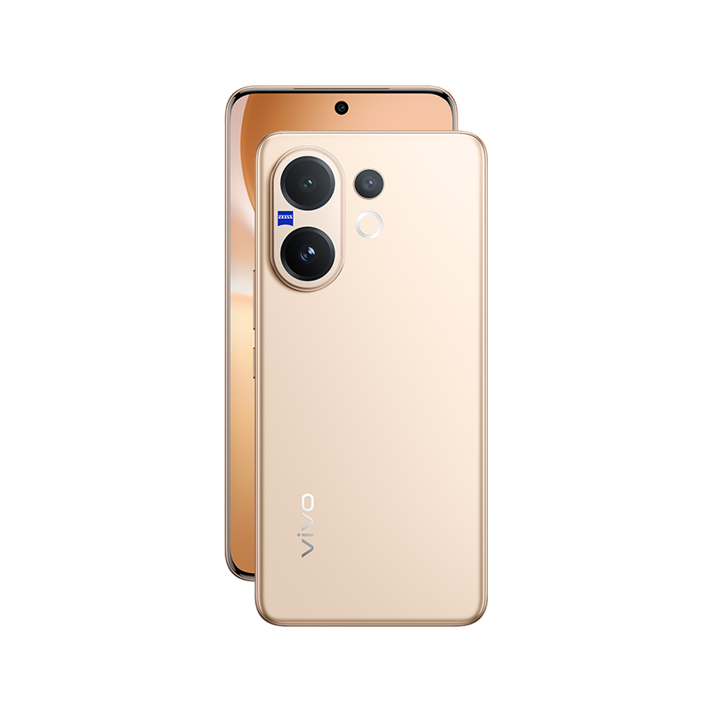 VIVO V60 Auspicious Gold - Buy Smartphones & Accessories | Ropem Phones Kenya Vivo V60 smartphone in Auspicious Gold showing front display and dual rear cameras