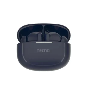 Tecno Buds 4 Air earbuds in charging case