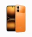 Infinix Smart 20 Smartphone in Sunlike Orange showing the rear dual camera and orange gradient display