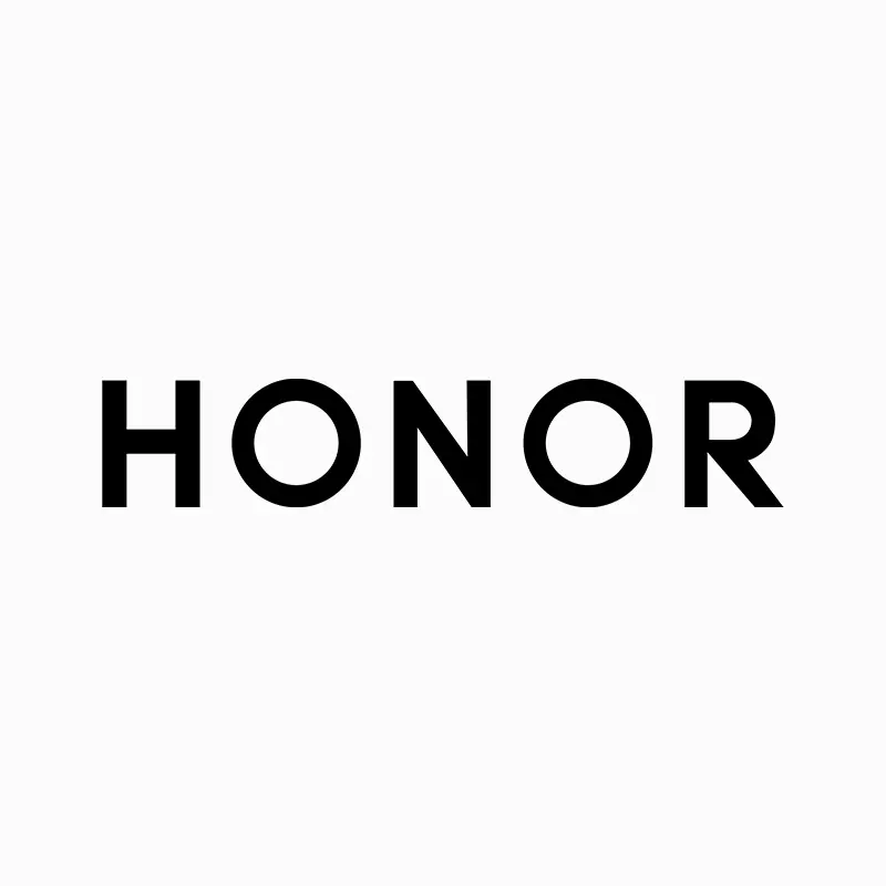 HONOR wordmark in bold black letters on a light background (brand logo).