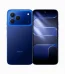 Tecno Spark 50 smartphone in Halo Blue showing front display and rear cameras
